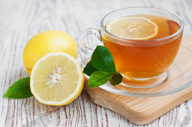 Лимонный чай польза