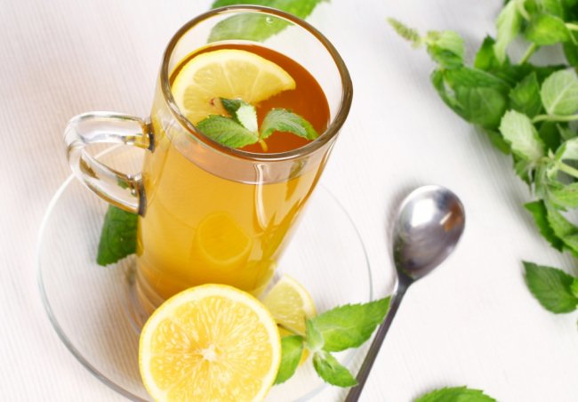 Лимонный чай польза